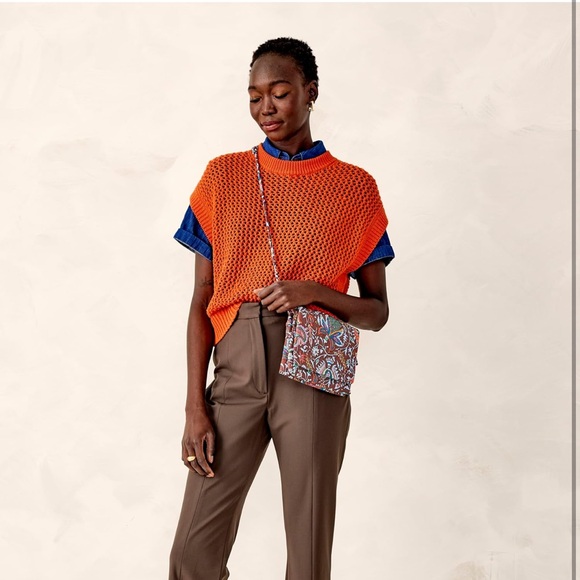 New Vera Bradley Floral Patterned Brown Crossbody Bag - Picture 2 of 8